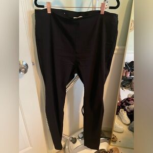*like new* black Michael Kors slacks XL